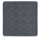 Duscheinlage AROSA Anthrazit 55 x 55 cm