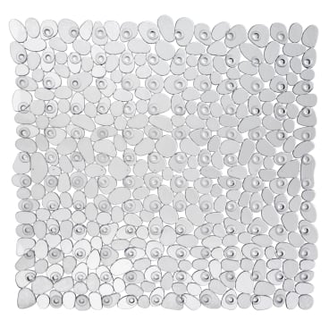 WENKO Paradise Duscheinlage, 54 x 54 cm – Farbe: transparent
