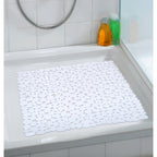 WENKO Paradise Duscheinlage, 54 x 54 cm – Farbe: weiß