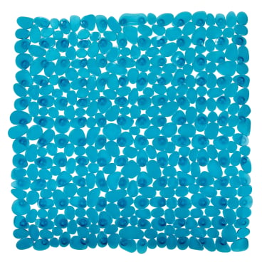 WENKO Paradise Duscheinlage, 54 x 54 cm – Farbe: petrol