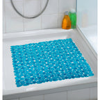 WENKO Paradise Duscheinlage, 54 x 54 cm – Farbe: petrol