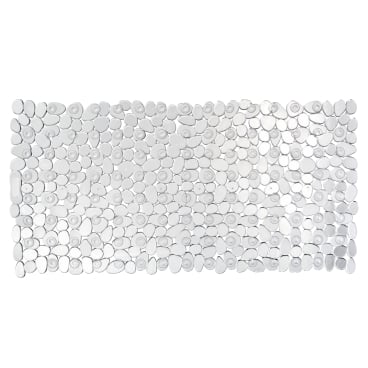 WENKO Paradise Wanneneinlage, 71 x 36 cm – Farbe: transparent