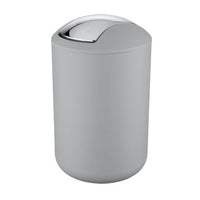 WENKO Kosmetikeimer Brasil, 6,5 Liter – Farbe: grau