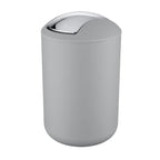 WENKO Kosmetikeimer Brasil, 6,5 Liter – Farbe: grau