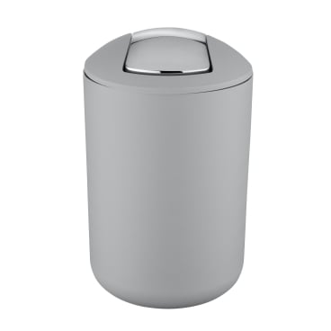 WENKO Kosmetikeimer Brasil, 6,5 Liter – Farbe: grau