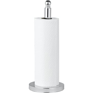 WENKO Viterbo Toilettenpapier-Ersatzrollenhalter – 1 Stück, Maße: Ø 14 x 35 cm