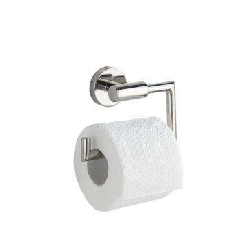 WENKO Bosio Toilettenpapierhalter ohne Deckel – Maße (B: 15 cm x H: 10,5 cm x T: 6,5 cm)