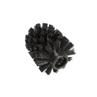 WENKO Ersatzbürstenkopf für Toilettenbürsten, Ø 8 cm, schwarz