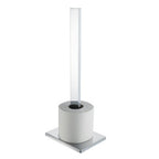 Haceka Edge Ersatz-Toilettenpapierhalter, verchromt