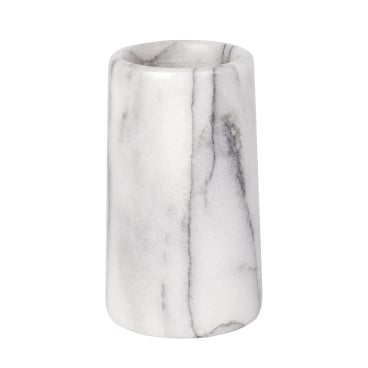 WENKO Onyx Zahnputzbecher – Marmor