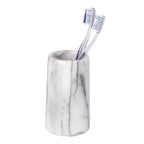 WENKO Onyx Zahnputzbecher – Marmor