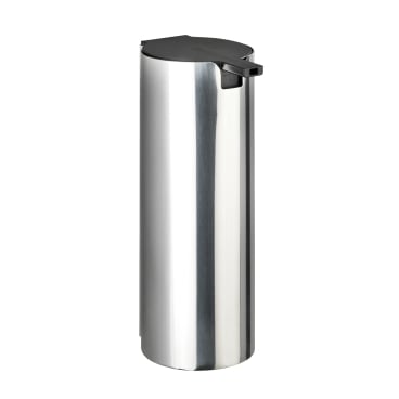 WENKO Detroit Turbo-Loc Wand-Seifenspender, 240 ml – Metall/ Edelstahl