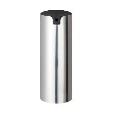 WENKO Detroit Turbo-Loc Wand-Seifenspender, 240 ml – Metall/ Edelstahl