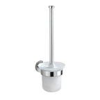 WENKO Bosio WC-Garnitur – Edelstahl/ Glas