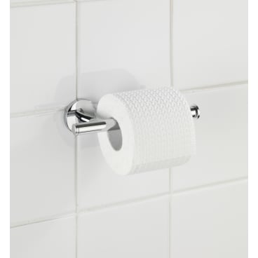 WENKO Cuba Toilettenpapierhalter-Ersatzrollenhalter – Chrom