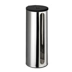 WENKO Detroit Turbo-Loc Wand-Ersatzrollenhalter – Metall/ Edelstahl