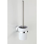 WENKO Turbo-Loc® Quadro WC-Garnitur – Maße (B x H x T): 9,5 x 35,5 x 12 cm