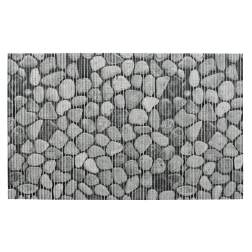 WENKO Badematte, 50 x 80 cm, gemustert – Muster: Sassi