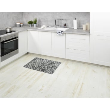 WENKO Badematte, 50 x 80 cm, gemustert – Muster: Sassi