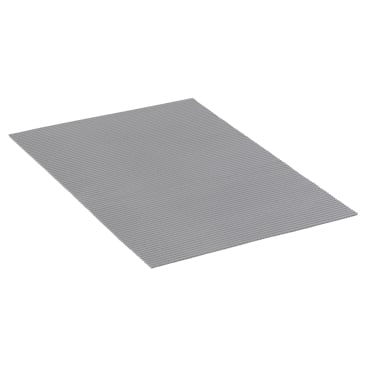 WENKO Badematte, 50 x 80 cm, gemustert – Muster: grau