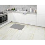 WENKO Badematte, 50 x 80 cm, gemustert – Muster: grau