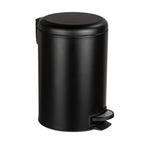 WENKO Mülleimer Leman Easy Close, schwarz, 12 Liter – 1 Stück