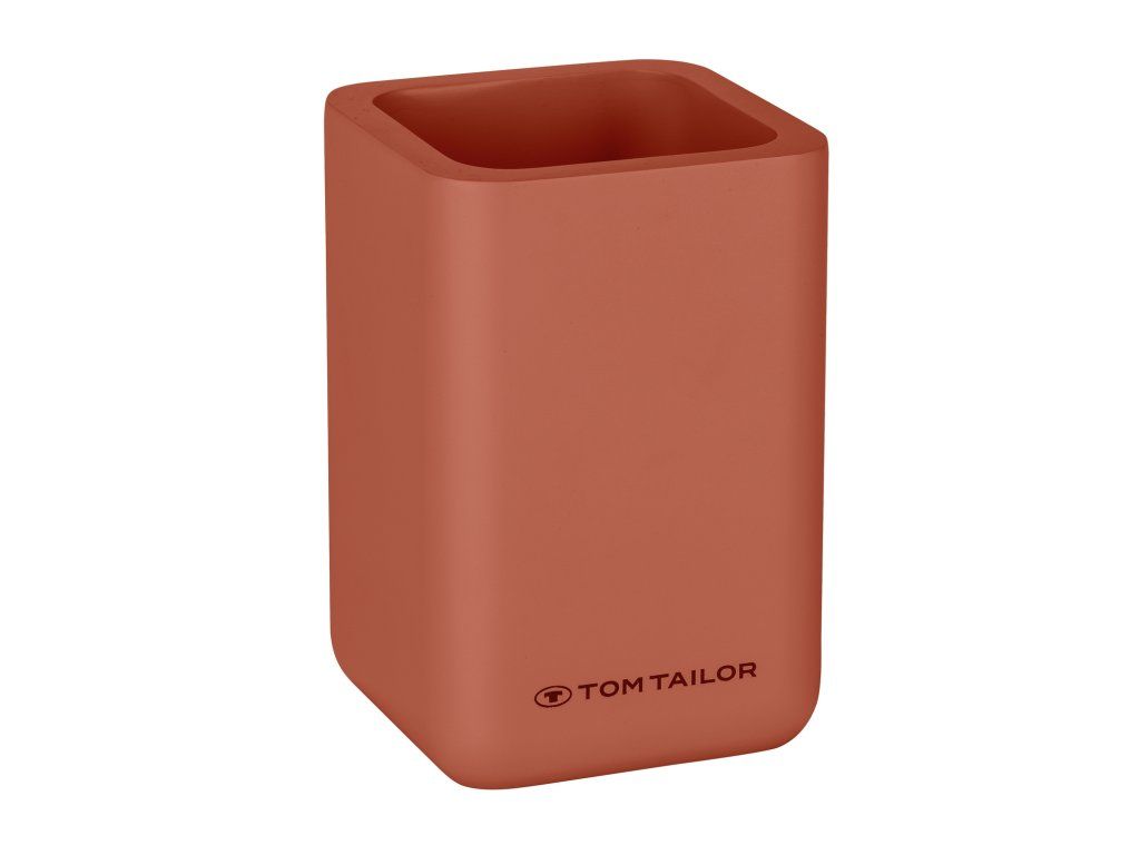 Kelímek na kartáčky TOM TAILOR, červený