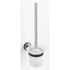 WENKO UV-Loc® WC-Garnitur Udine, Edelstahl – Maße (B x H x T): 11 x 38 x 15,5 cm