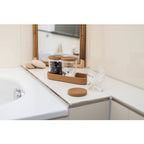 WENKO Aufbewahrungsdosen Apiro, Set, 4-teilig, Glas/Kork