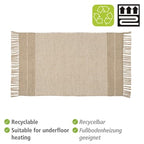 WENKO Badteppich Pica, 50 x 80 cm – 1 Stück
