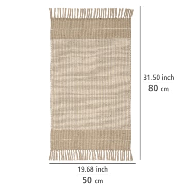 WENKO Badteppich Pica, 50 x 80 cm – 1 Stück