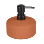 WENKO Seifenspender Avellino terracotta, rund, 380 ml – 1 Stück