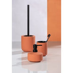 WENKO Seifenspender Avellino terracotta, rund, 380 ml – 1 Stück