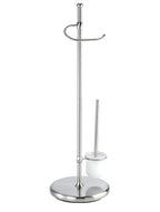 Wenko Stand WC-Garnitur Adiamo, mit Glasbehälter