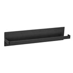 WENKO Küchenrollenhalter Ima, platzsparend – 1 Rollenhalter, Farbe: schwarz