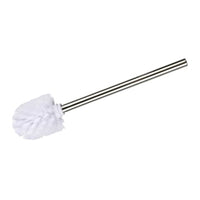 WENKO WC-Bürste mit Edelstahlstiel Glänzend Ø 8 x 35 cm – 1 Stück
