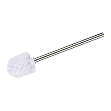 WENKO WC-Bürste mit Edelstahlstiel Glänzend Ø 8 x 35 cm – 1 Stück