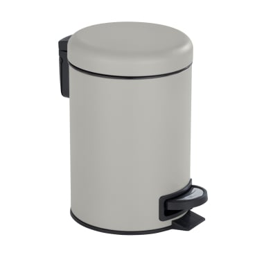WENKO Kosmetik Treteimer Leman 3 L, herausnehmbarer Einsatz