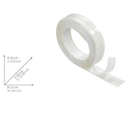 WENKO Abdichtband knickbar Transparent, 320 x 2,2 cm – 1 Stück