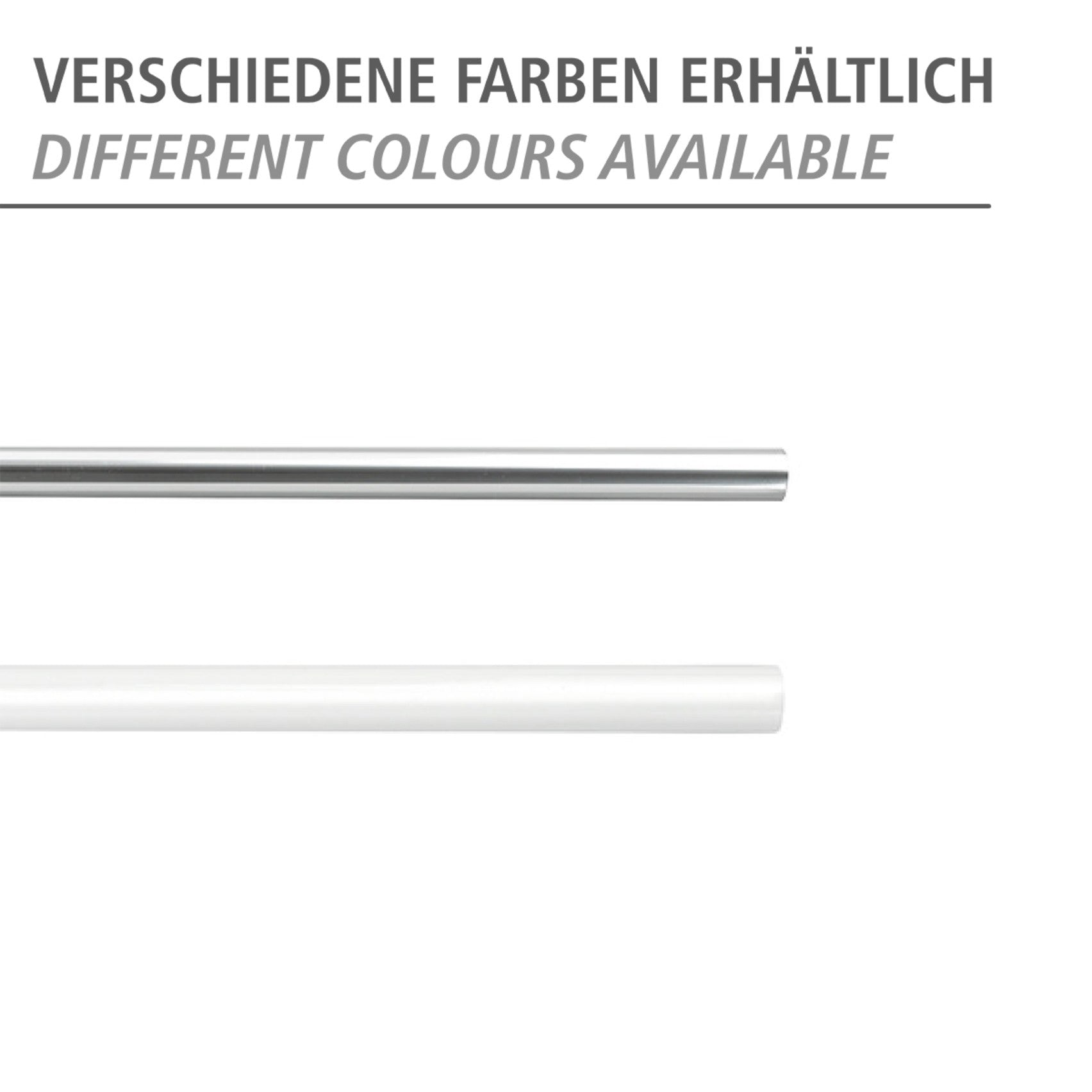 Wenko Teleskop-Duschstange Chrom 70 - 115 cm, aus rostfreiem Aluminium