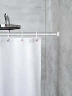 Wenko Teleskop-Duschstange Chrom 70 - 115 cm, aus rostfreiem Aluminium