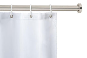 WENKO Edelstahl Teleskop Dusch Stange Teleskopstange 70-115cm Dusch Vorhang Luz