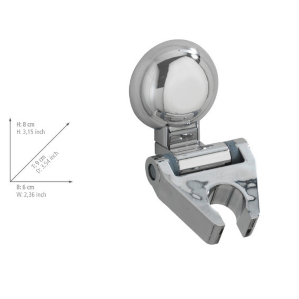 Wenko Magic-Loc® Duschkopfhalter Mod. Fiorina, Ø 11 cm, Befestigen ohne bohren