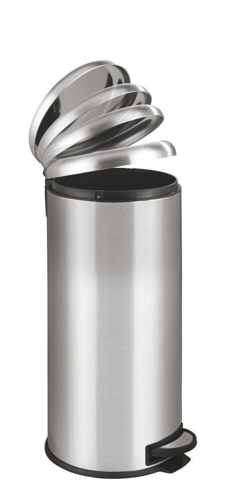 Treteimer Mod. Leman Easy Close Edelstahl 30 Liter