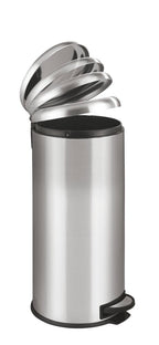Treteimer Mod. Leman Easy Close Edelstahl 30 Liter