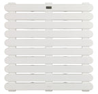 Wenko Duschmatte Indoor & Outdoor Weiß, 55 x 55 cm