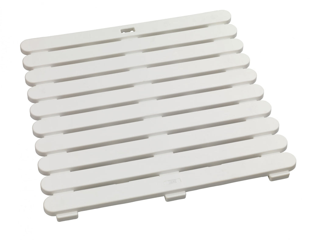 Wenko Duschmatte Indoor & Outdoor Weiß, 55 x 55 cm