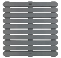 Wenko Duschmatte Mod. Indoor & Outdoor Grau 55 x 55 cm, mit rutschhemmender Struktur