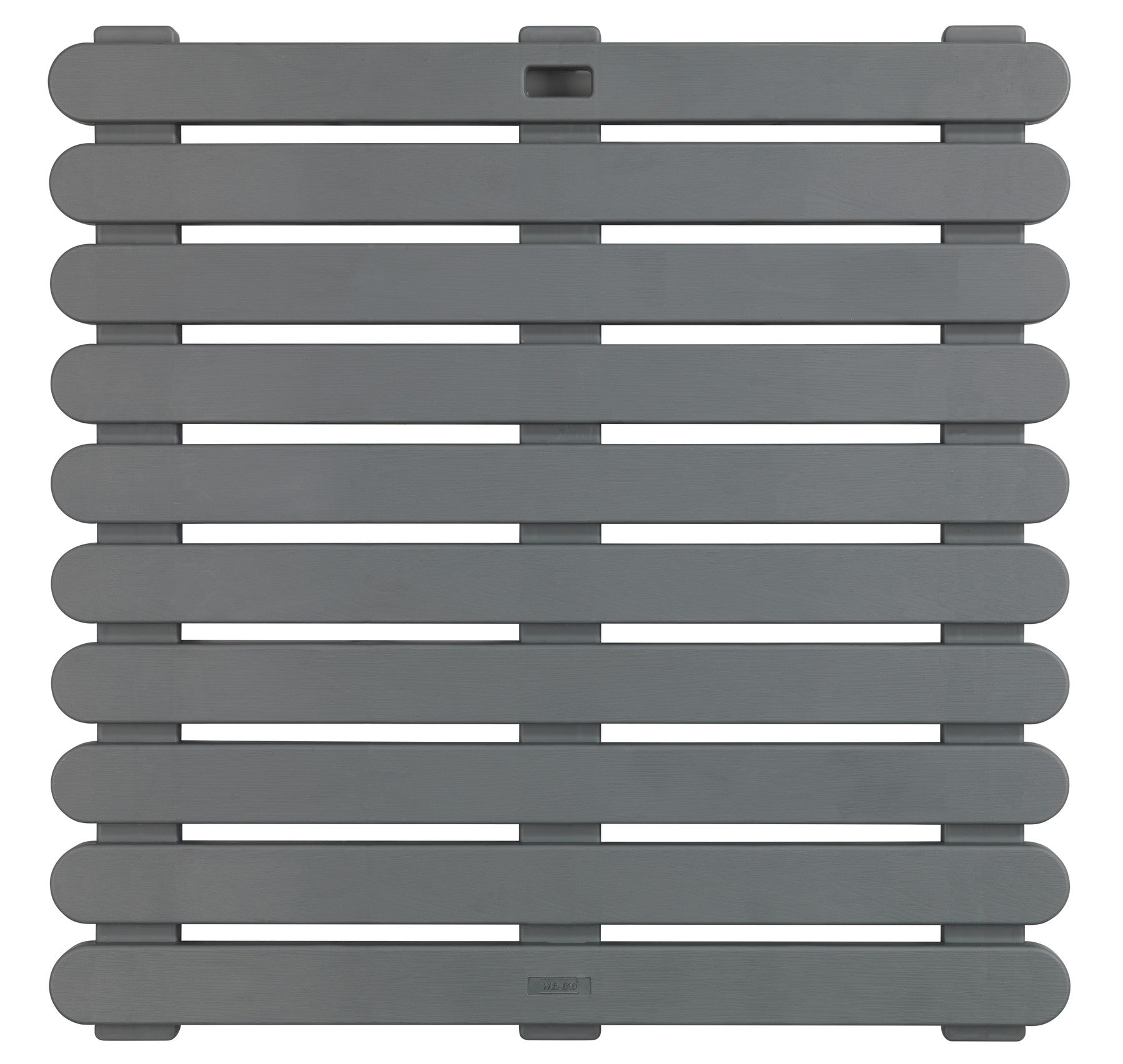 Wenko Duschmatte Mod. Indoor & Outdoor Grau 55 x 55 cm, mit rutschhemmender Struktur
