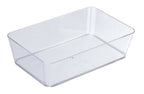 WENKO Ablage Mod. Candy Transparent breit 22 x 6 x 14 cm